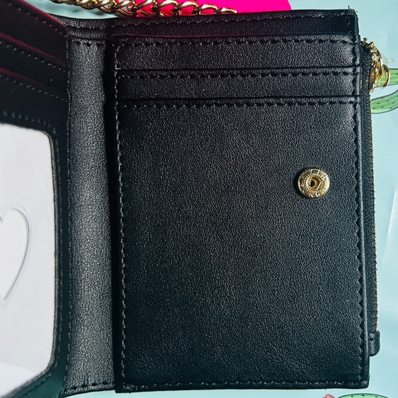 🌵Betsey Johnson Western Card Holder Wallet On Chain NWT - Picture 7 of 9